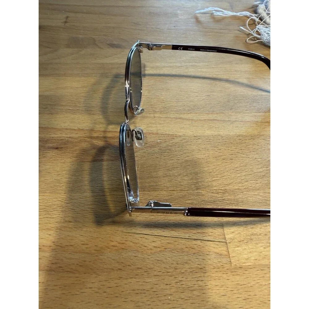 Furla Eyeglasses, Frames Only, VFU551K, COL. 0E59, Metal Frames